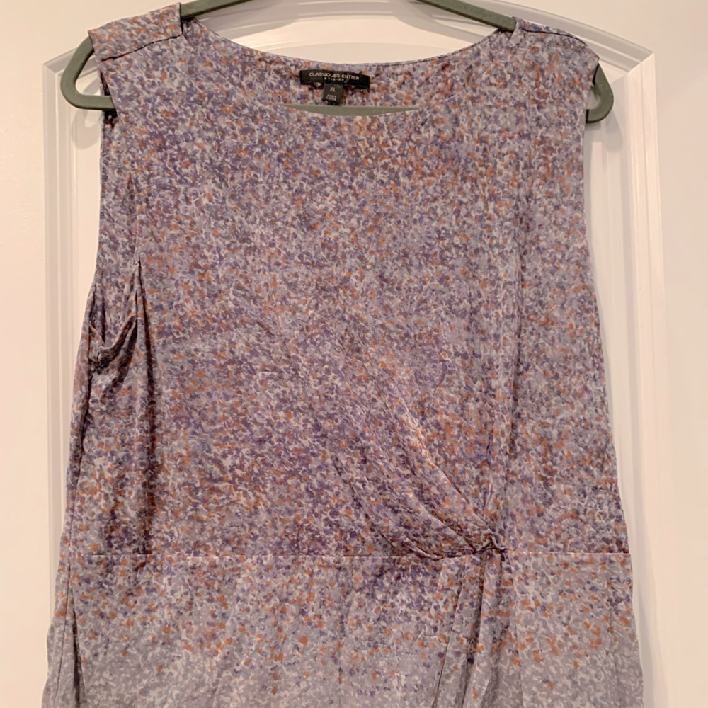 Woven stretch silk Classiques Entier blouse